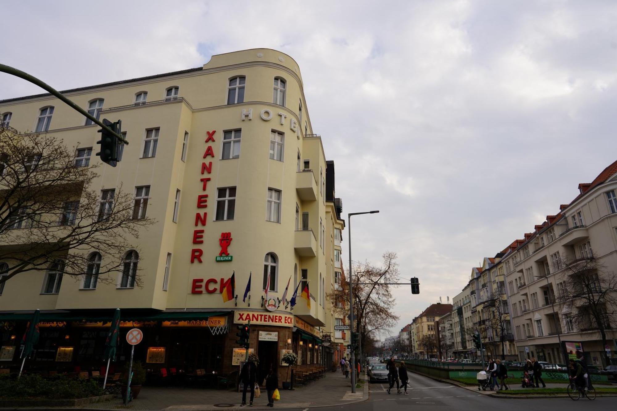 Hotel Pension Xantener Eck Berlin Exterior foto